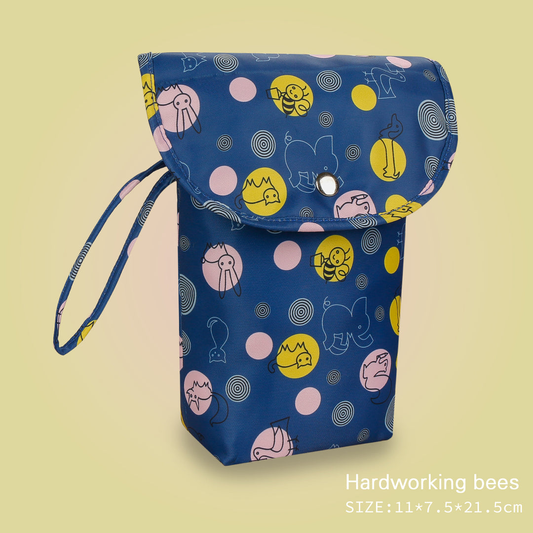 Cooler bag with cheerful lemon pattern Bowlift