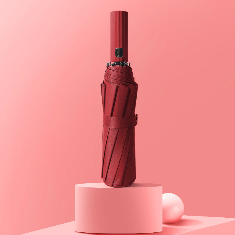 Ladies elegant and compact folding umbrella Bowlift