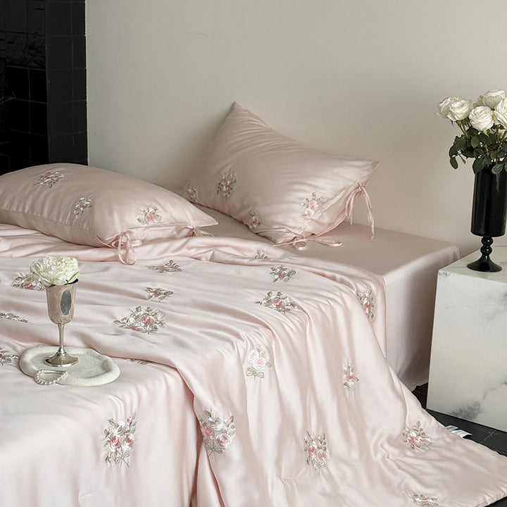 Lyocell summer blanket, 60 thread count, 4-piece