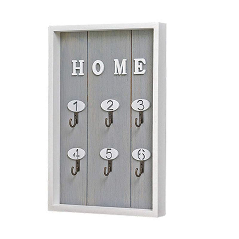 Decorative Wall-Mounted Hook Rack