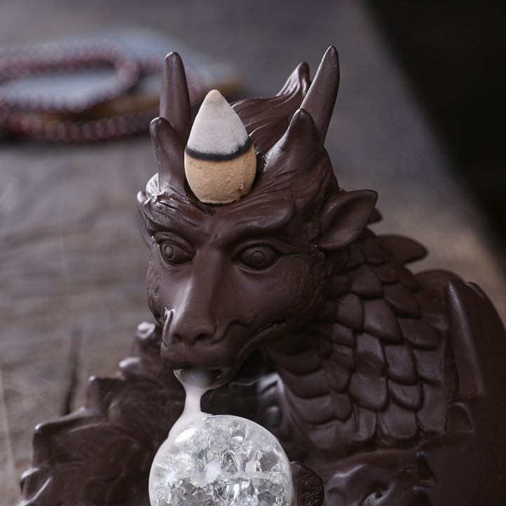 Dragon Theme Incense Smoke Fountain