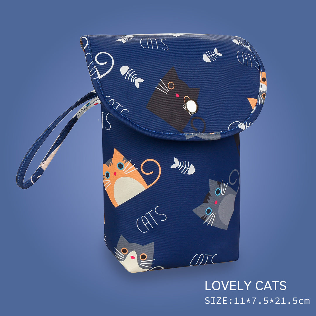 Cooler bag with cheerful lemon pattern Bowlift