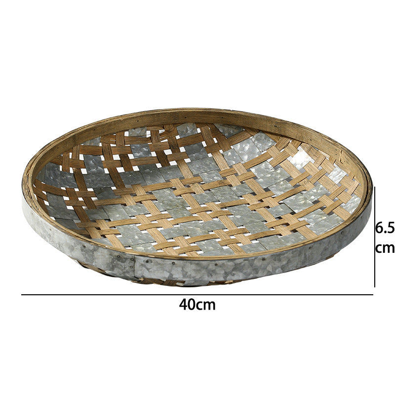Handwoven Decorative Serving Bowl Bowlift