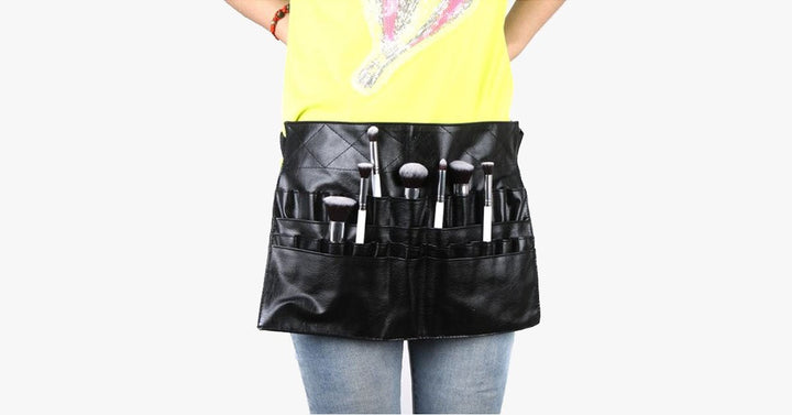 BowLift | Handy Cosmetic Makeup Brush Apron – Get a professional touch in your salon