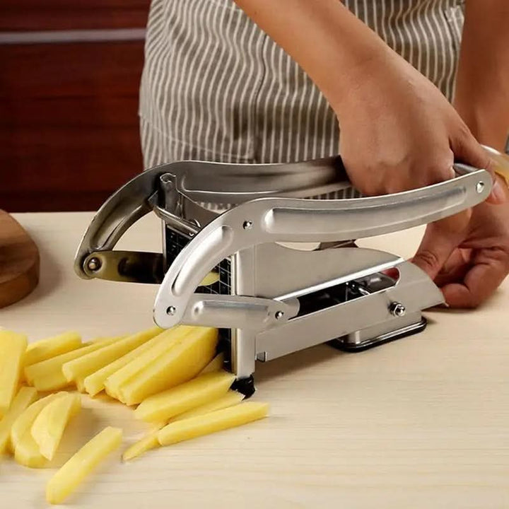 BowLift | SmartFries Stainless Steel French Fry Cutter – 3 Blade Sizes