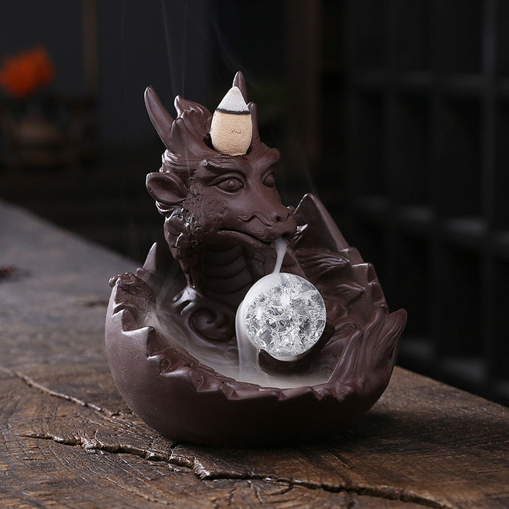 Dragon Theme Incense Smoke Fountain
