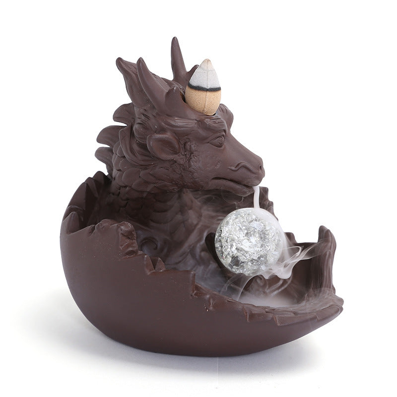 Dragon Theme Incense Smoke Fountain