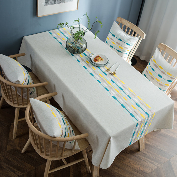 Decorative Embroidered Tablecloth