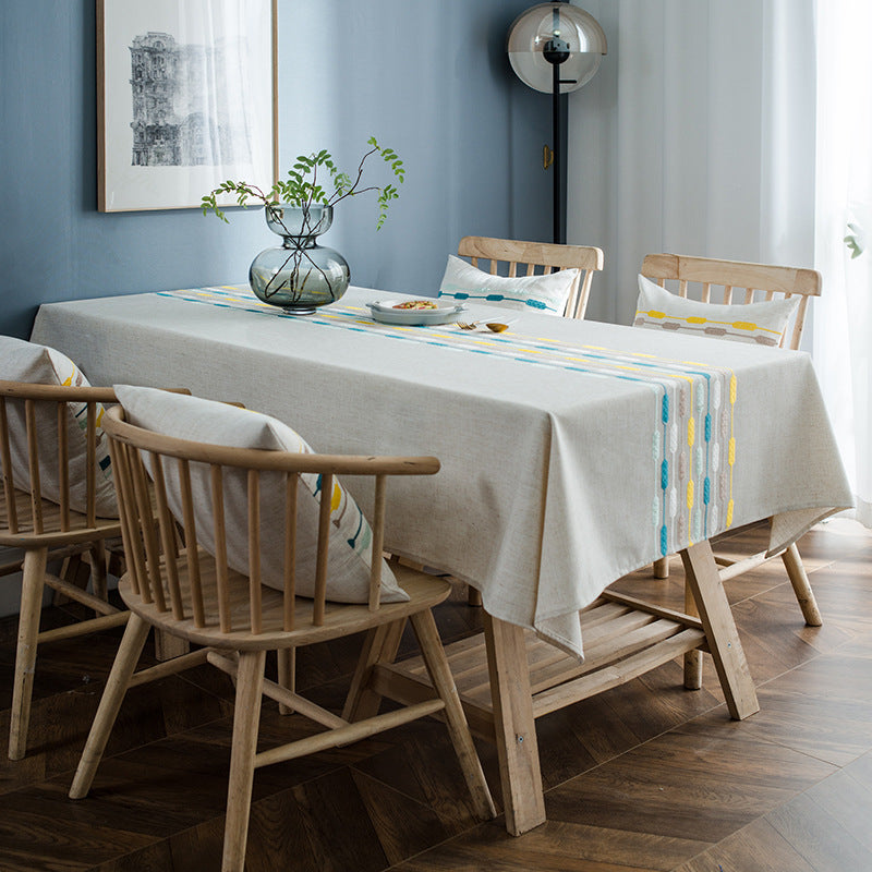 Decorative Embroidered Tablecloth