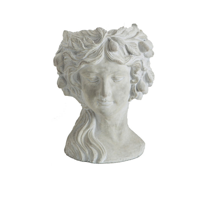 Artistic head sculpture flower pot Bowlift