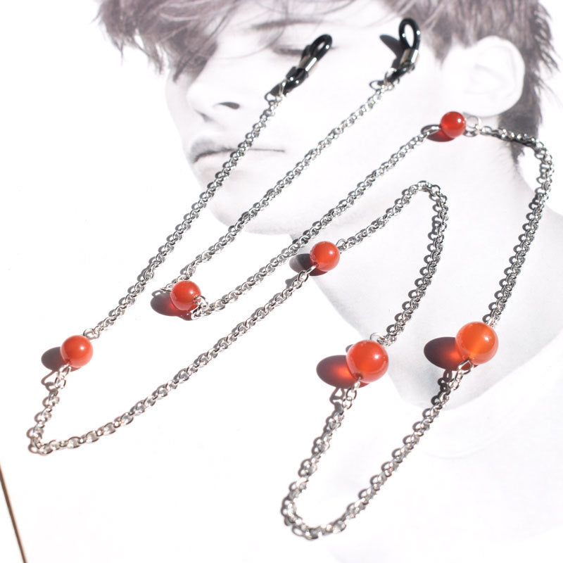 Beaded Chain Eyewear Holder Bowlift