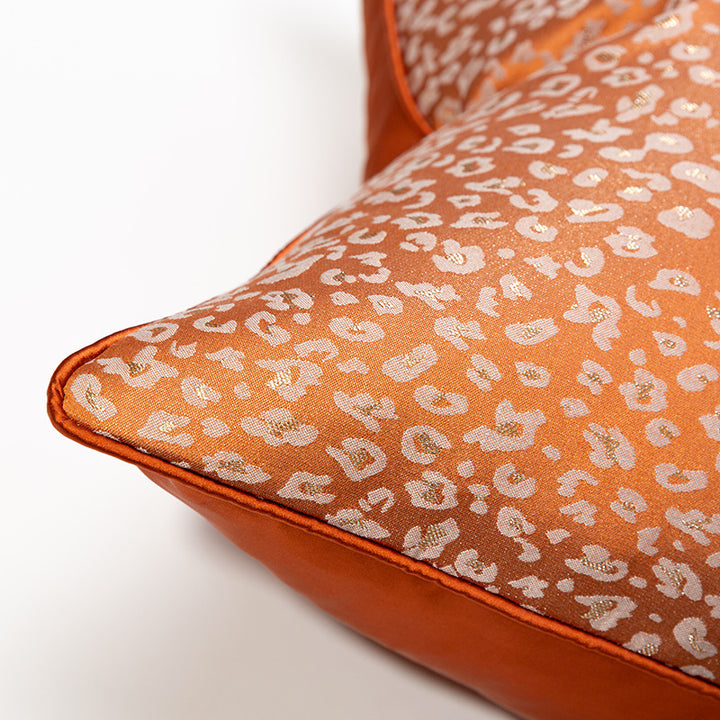 Exotic Leopard Print Decorative Pillow