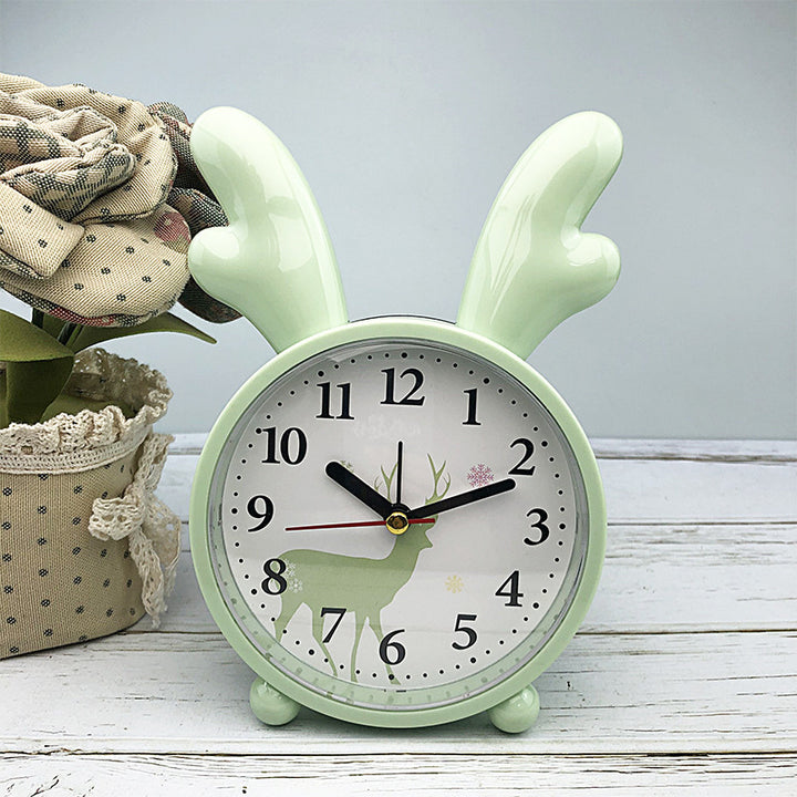 Funny alarm clock with rabbit ears Bowlift