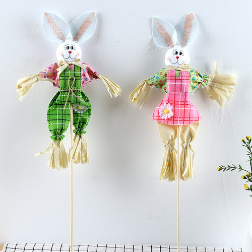 Decorative Bunny Garden Figurine