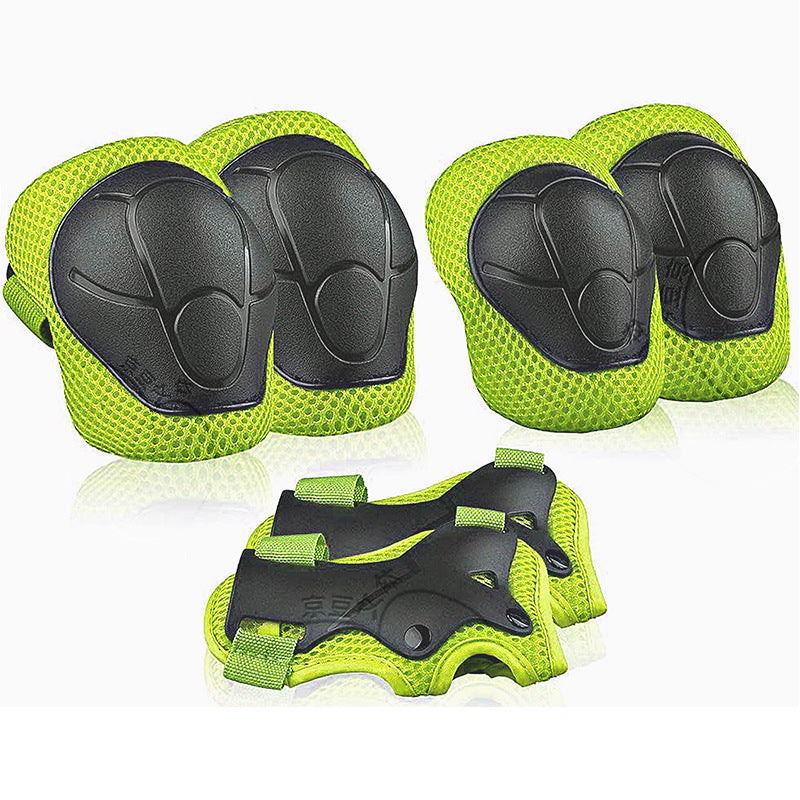 Protective Skate Pad Set with Breathable Mesh Knee Elbow Wrist Guards Bowlift