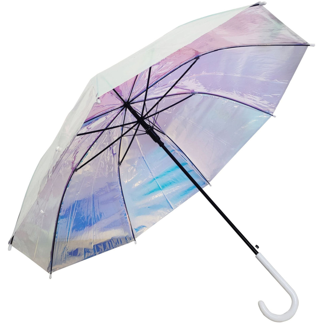 Ladies Rainbow Colored Umbrella Bowlift