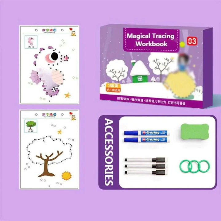 BowLift | MagicBook – Creative learning book for children to promote alphabet, numbers, and shapes without a screen