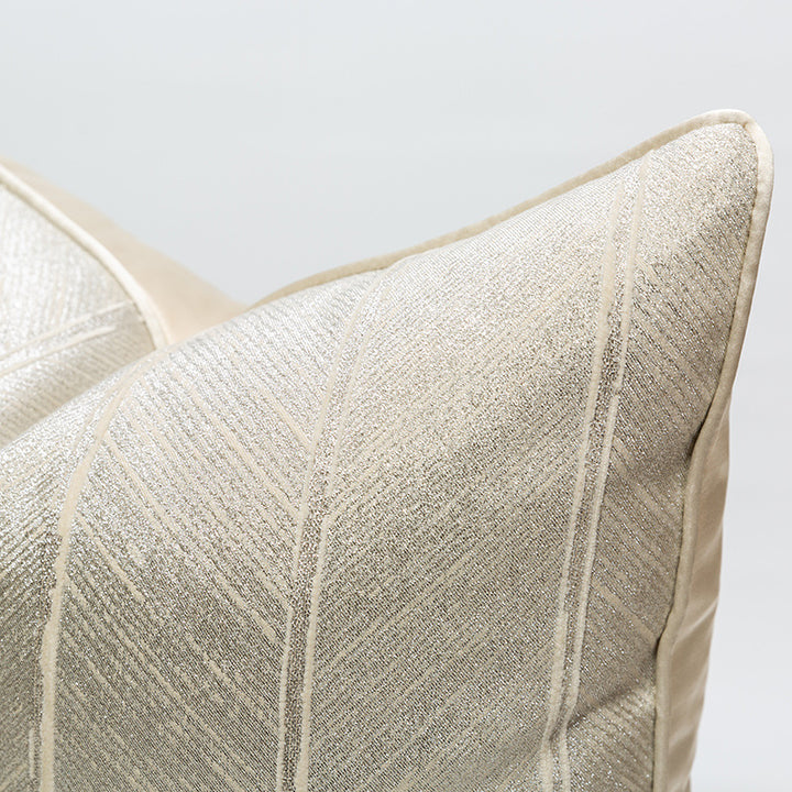 Luxurious Textured Throw Pillow