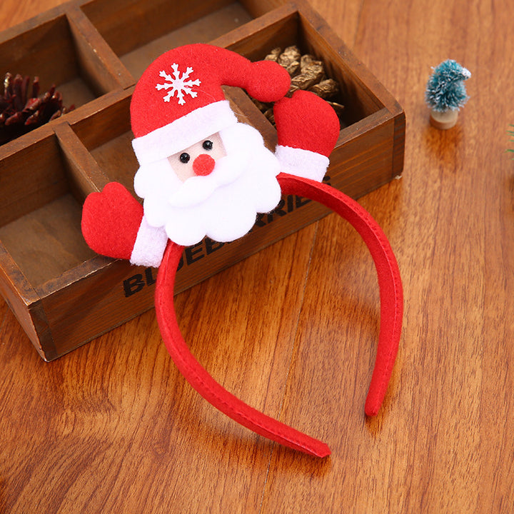 Festive Santa Claus Hairband Bowlift
