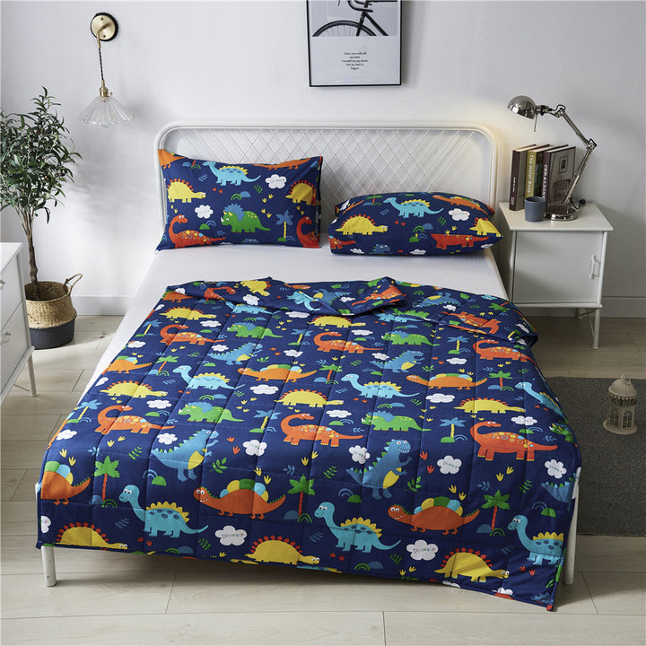 Dinosaur-Themed Comforter Set Bowlift
