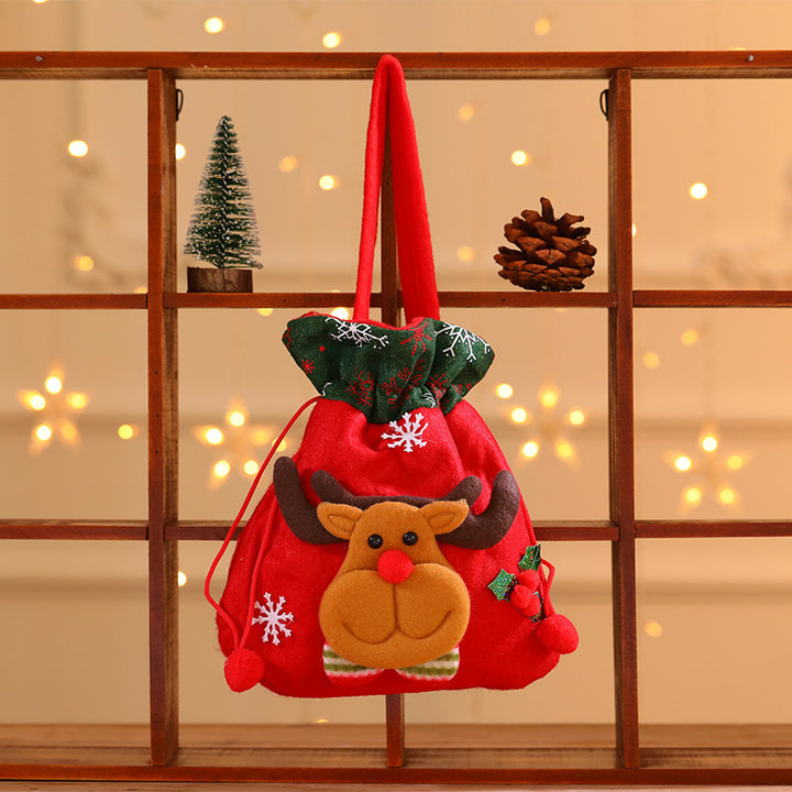 Festive Christmas gift bag Bowlift