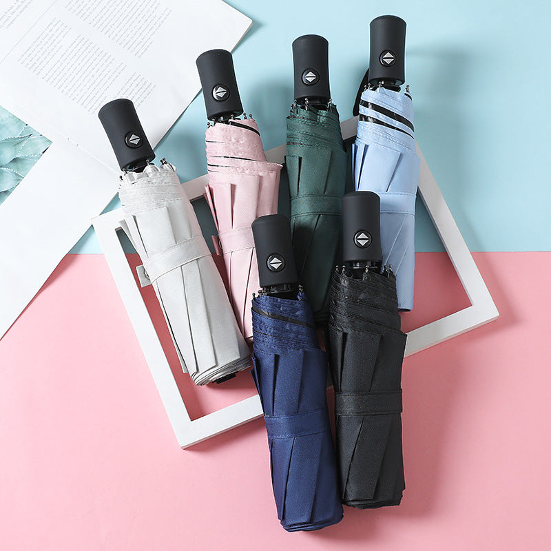 Ladies UV Protection Folding Umbrella with Innovative Mechanism Bowlift