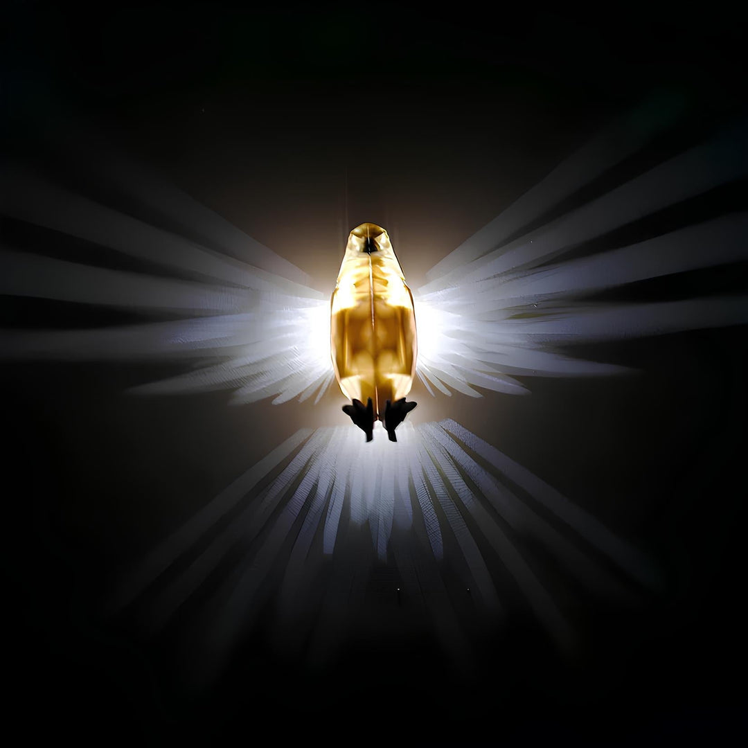 Illuminated Wings Wall Lamp - LumaWings | Bowlift
