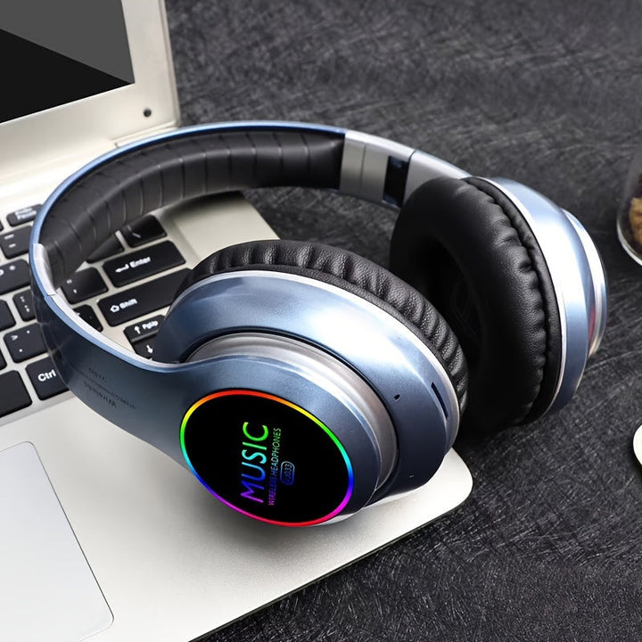 BowLift | Headphones Wireless Over Ear with LED Lighting