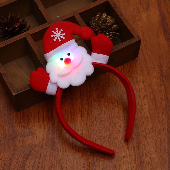 Festive Santa Claus Hairband Bowlift