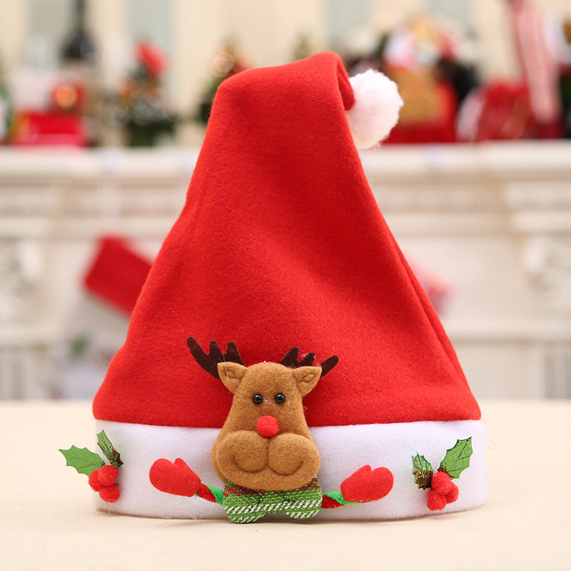 Festive Christmas hat with snowman motif Bowlift