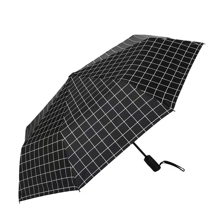 Women's elegant folding umbrella with trendy feather design Bowlift