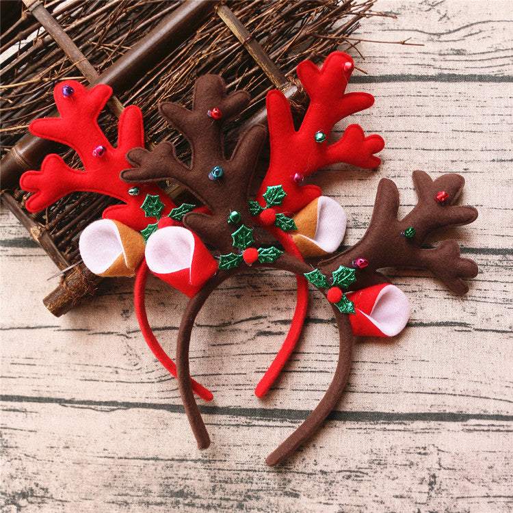 BowLift | Christmas antler headband children adult headband