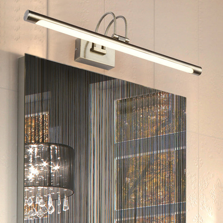BowLift | Metallic Arch Wall Light Modern Stylish 16.5"/20.5" W LED Nickel-Finish Wall Lamp with Acrylic Shade