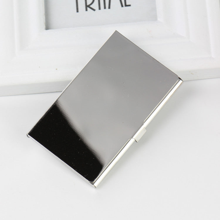 Premium Stainless Steel Business Card Holder