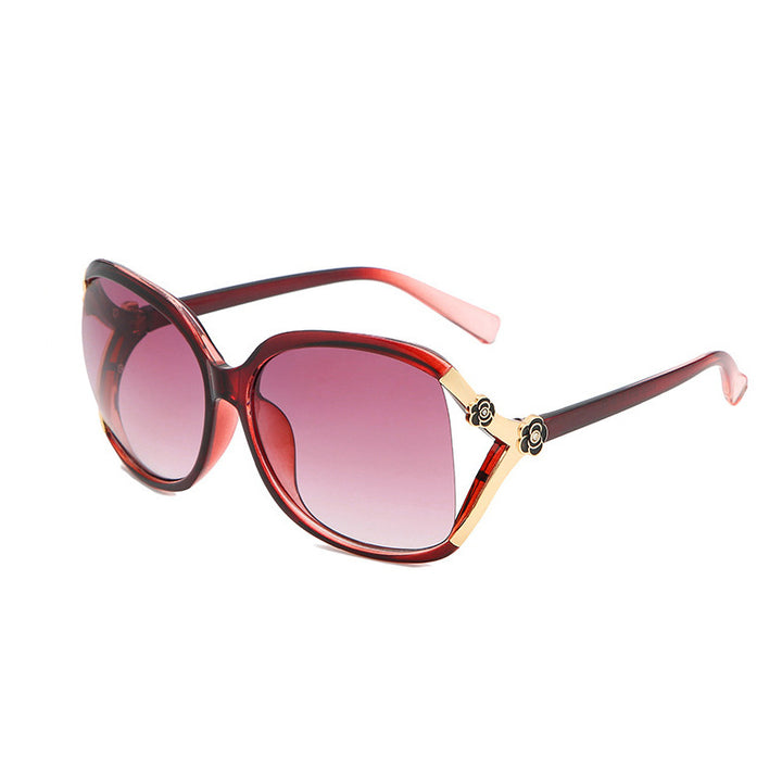 Women's Oversized Designer Sunglasses with Luxurious Accents Bowlift