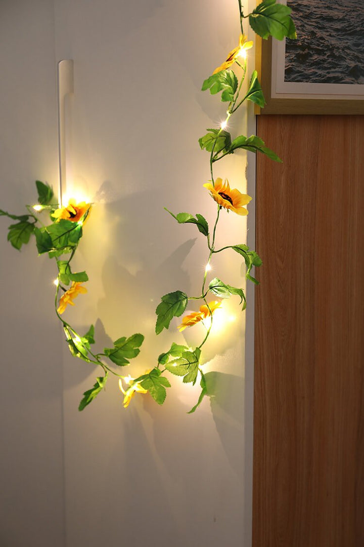 BowLift | Sunflower String Lights Patio Garden Thanksgiving Decorative Battery String Lights