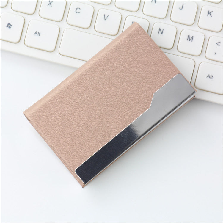 Elegant Metal Business Card Holder