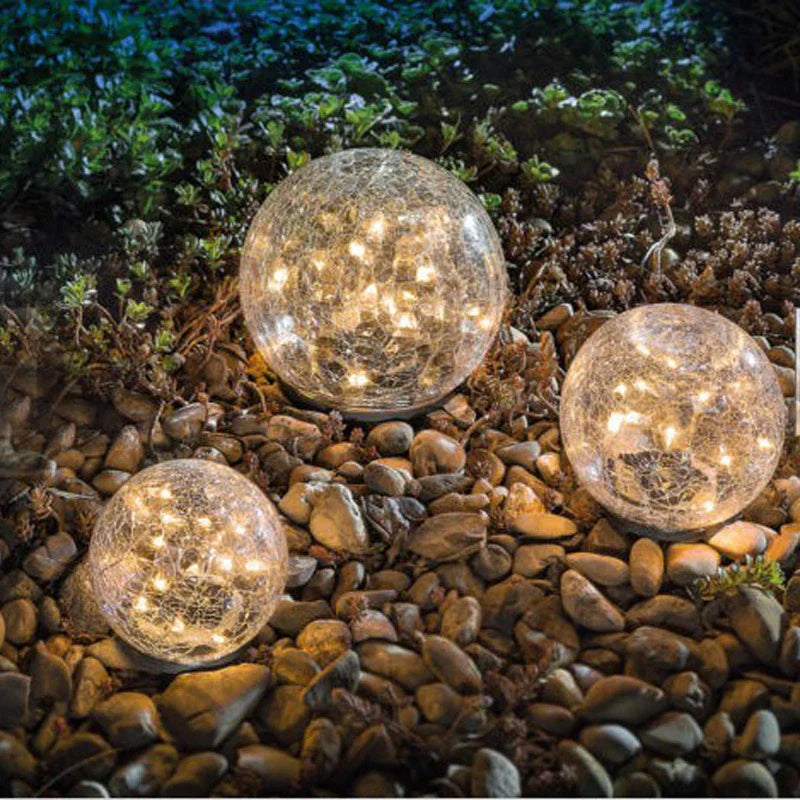 Solar-powered garden lamp Bowlift