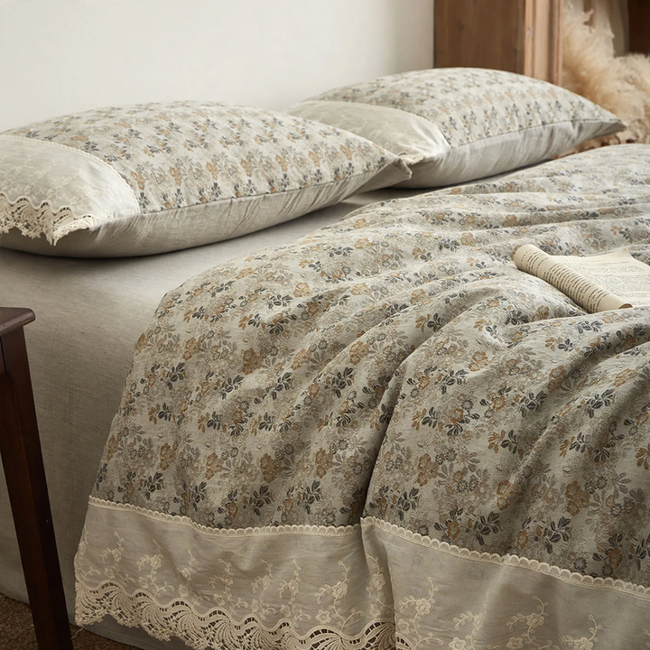 Cotton-linen bedding in Japanese style