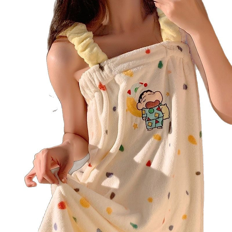 Coral fleece towel set, 4-piece