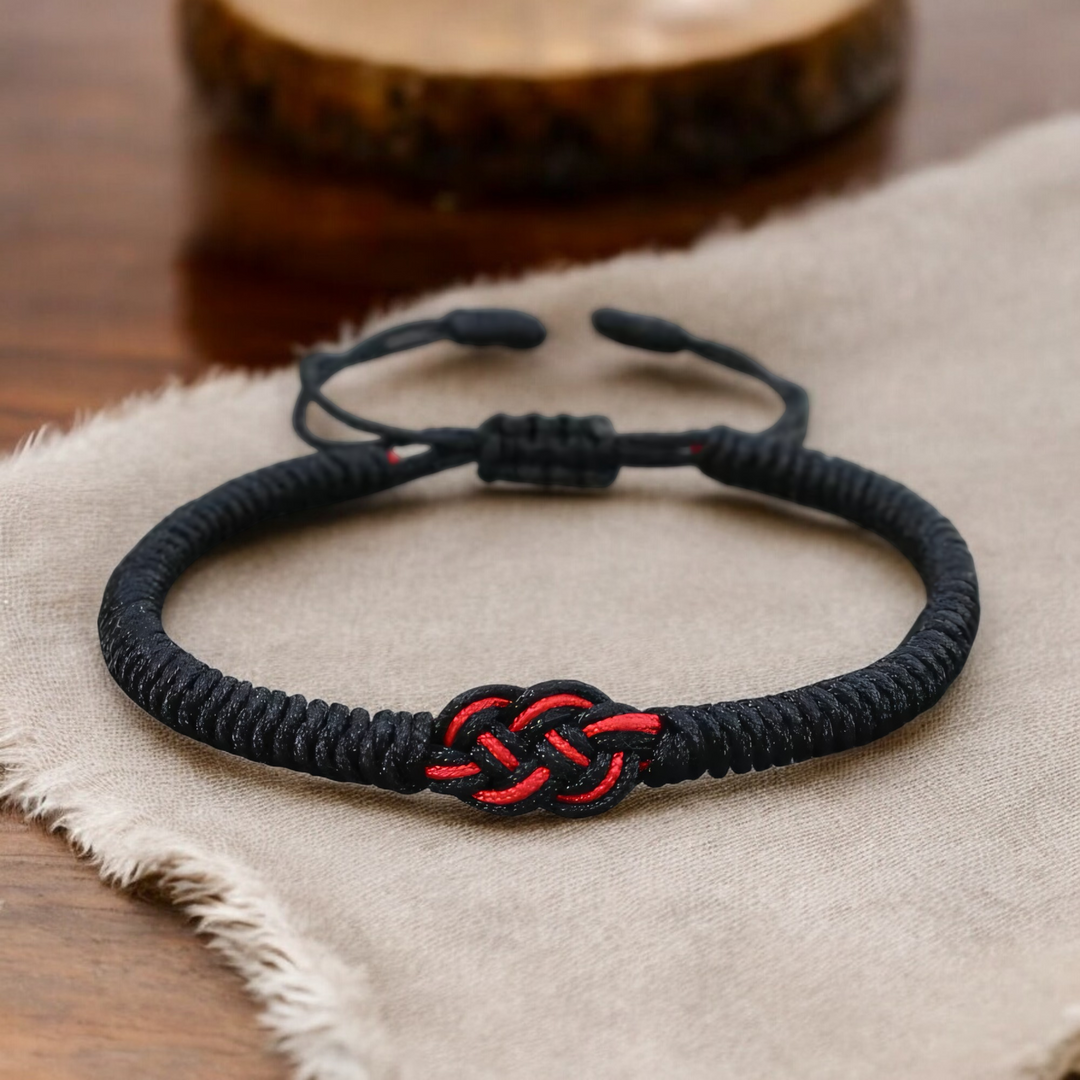 BowLift | Minimal Red Thread Of Fate Couples Bracelet