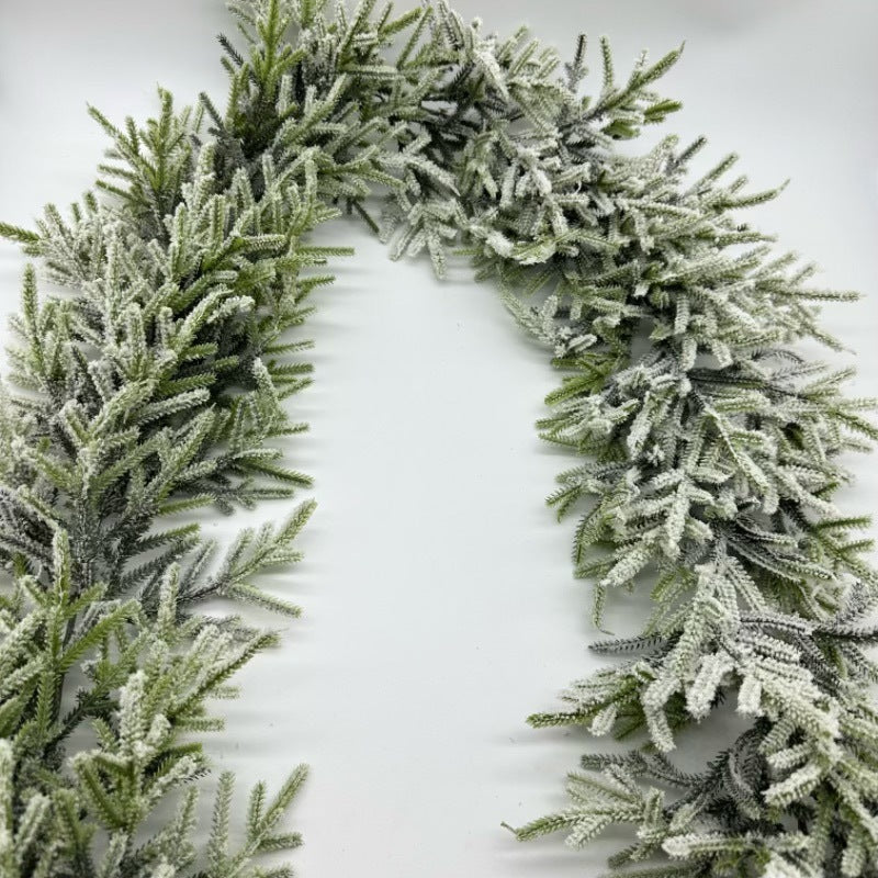 Christmas decoration: wreaths, trees and garlands