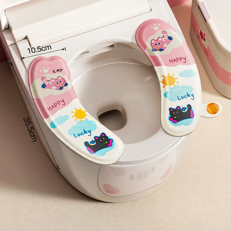 Toilet seat with sensor nightlight and fragrance function