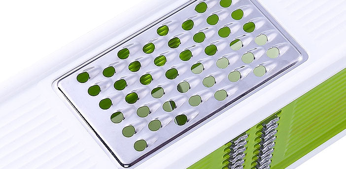 BowLift | Multifunctional Vegetable Cutter, Chopper, Grater & Slicer, with 4 Types of Blades & A Storage Box, for Easy Food Preparation