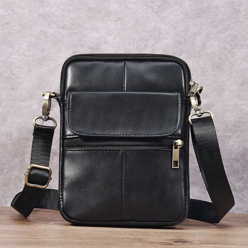 BowLift | Small Shoulder Bag Made Of Leather For Men