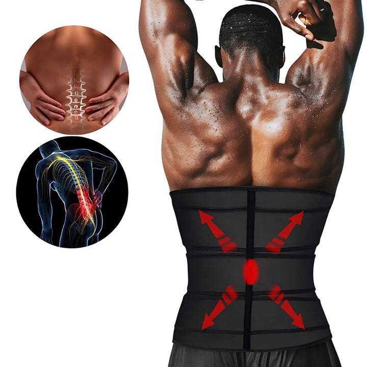 ThermoCore | Waist Trainer Belt – Triple Compression – Breathable Neoprene Fit – Post‑Workout & Postpartum Use Bowlift