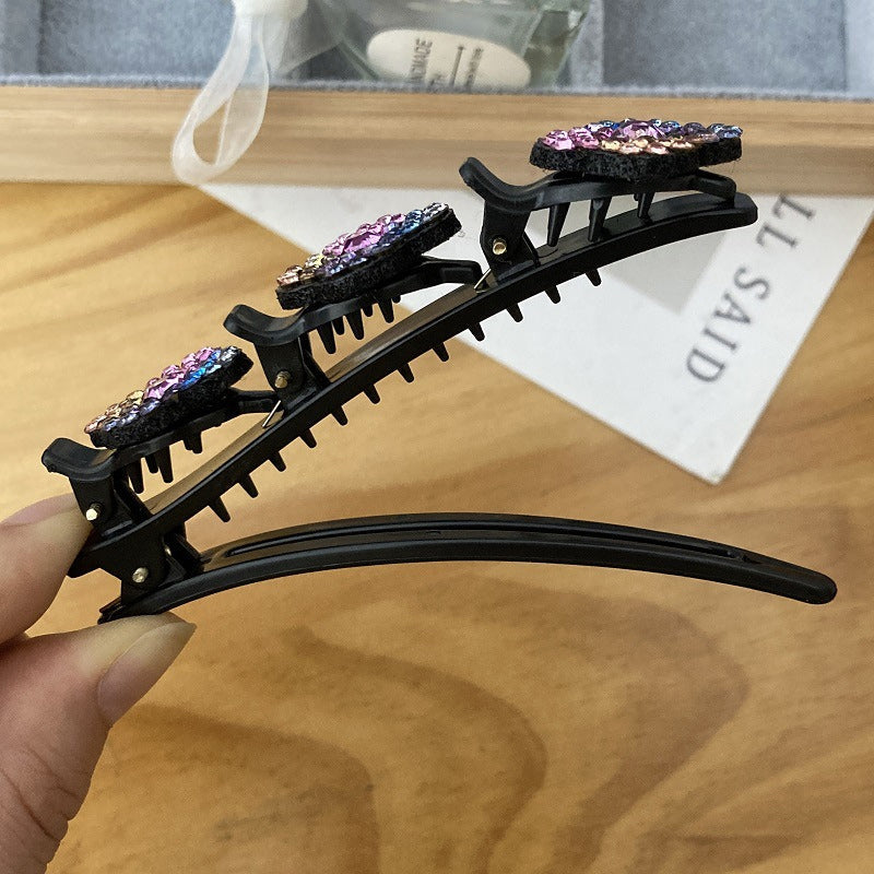 BowLift | Hair clip with crystal flower