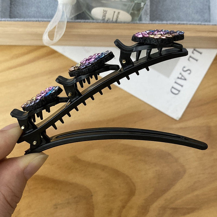 BowLift | Hair clip with crystal flower