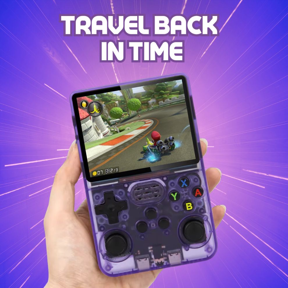 BowLift | Retro Game Console | +500 Built-in Games for All Ages