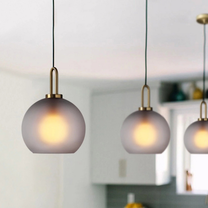 BowLift | Modern Atmospheric Glass Pendant Lamp for Dining Room and Kitchen